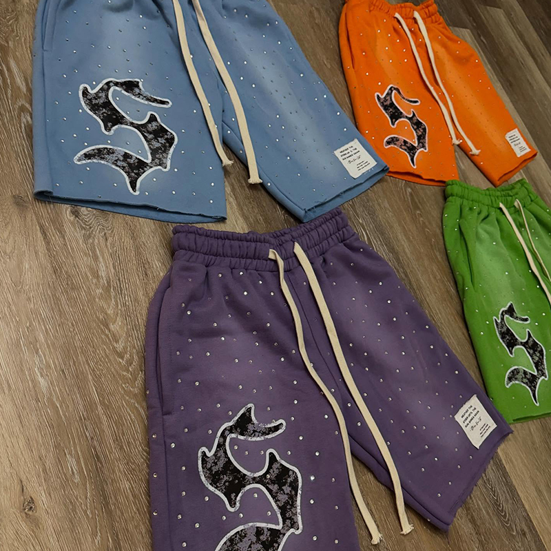 cotton footy shorts